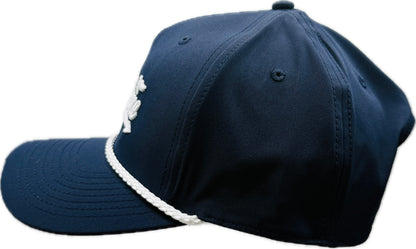 Navy Roped Hat