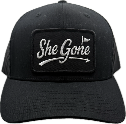 Black on Black Trucker Hat