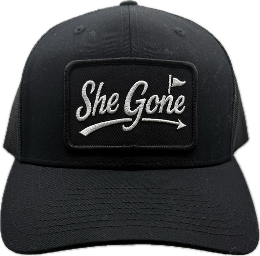 Black on Black Trucker Hat