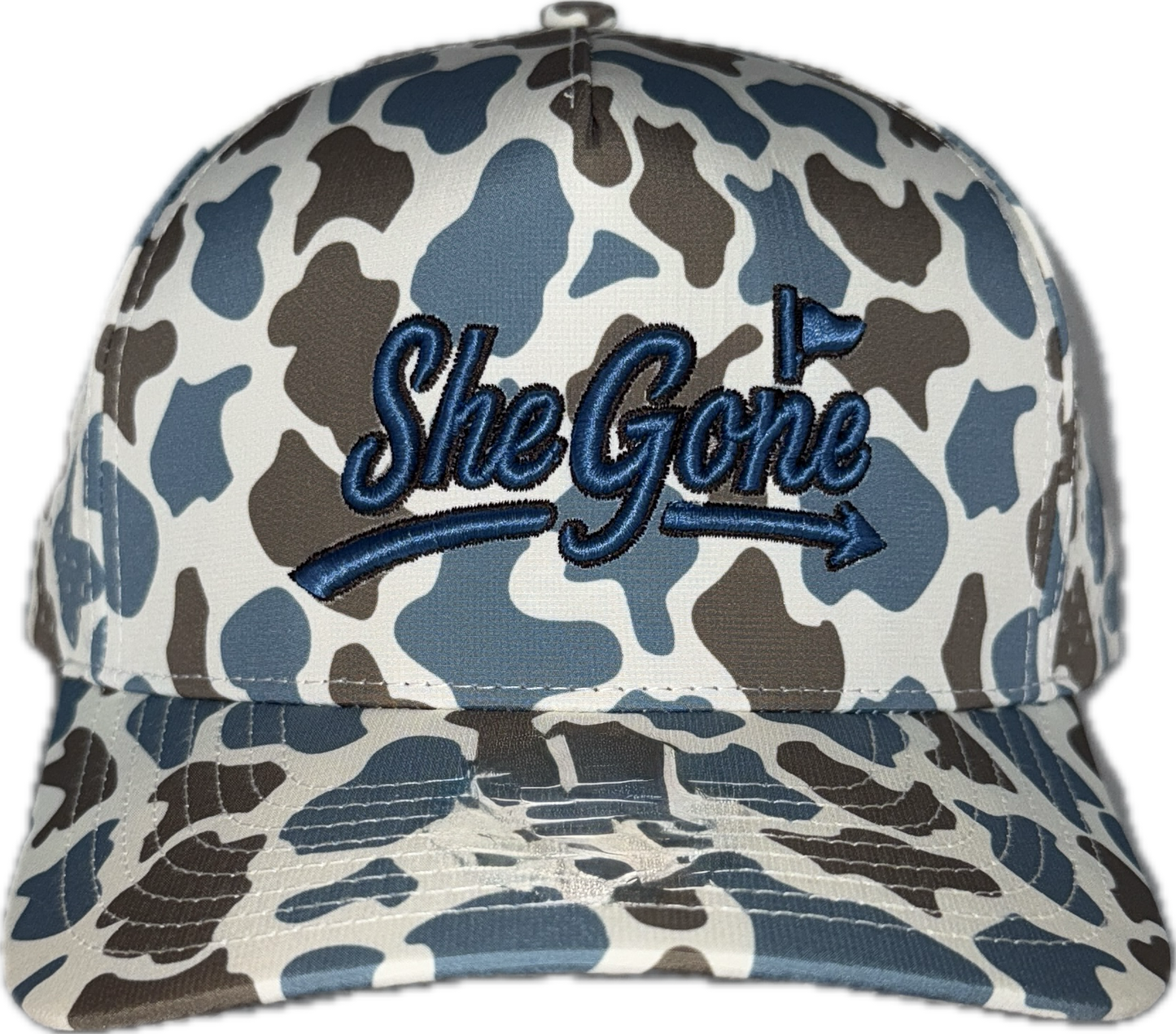 Blue Camo Hat