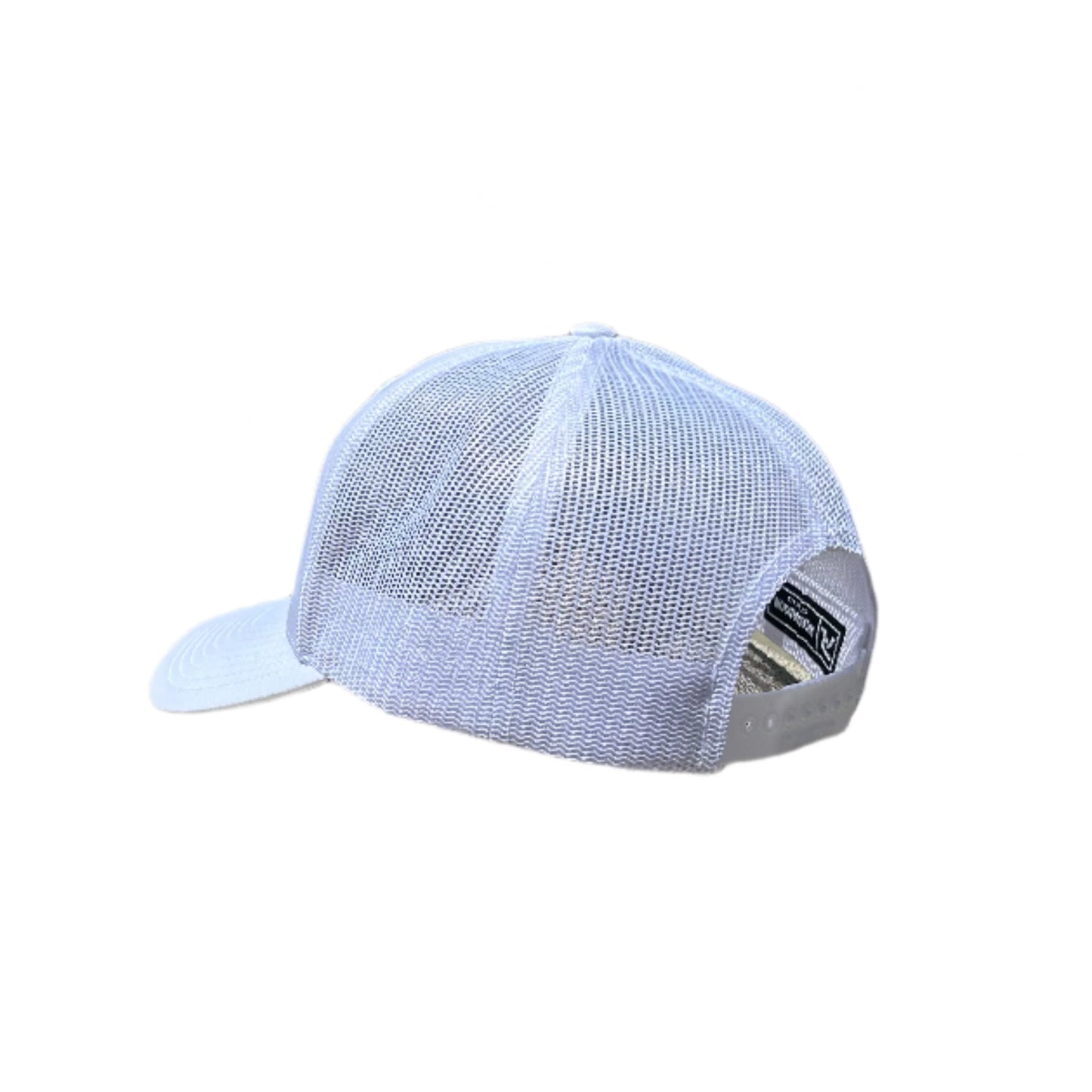 Black on White Trucker Hat