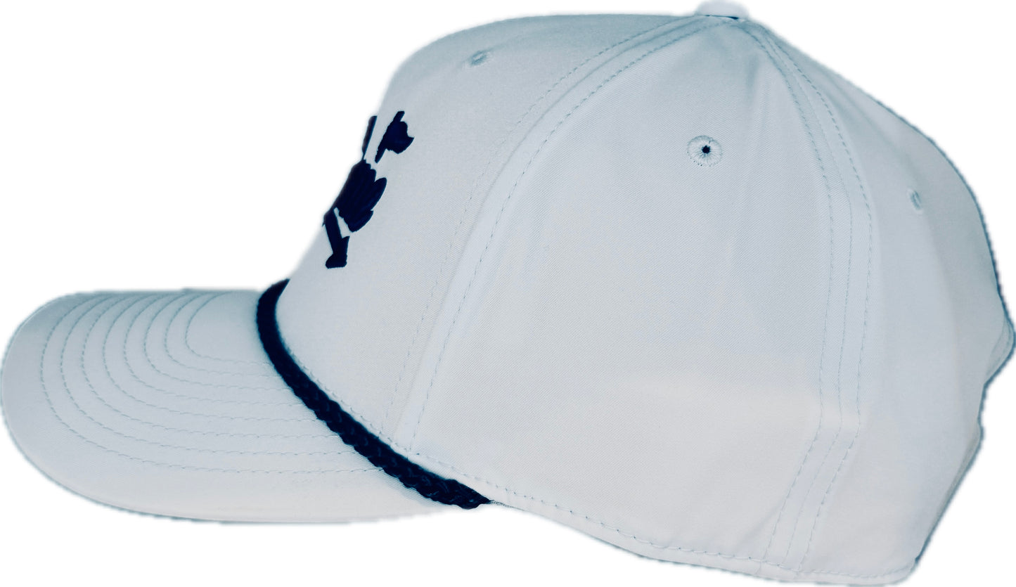 Very Light Blue Roped Hat